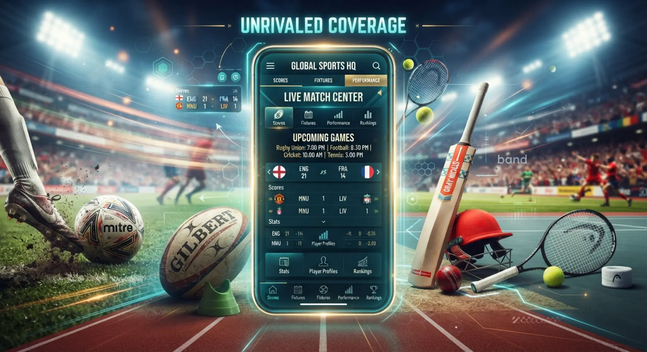 Popular sports markets for South African players Popular sports and betting market style visual with football rugby cricket and tennis