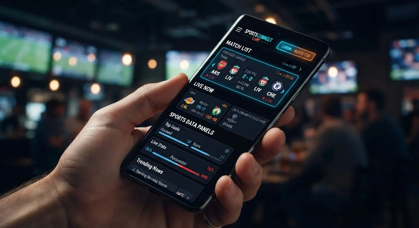 BetX mobile experience and interface overview Mobile sports interface with match list and account navigation