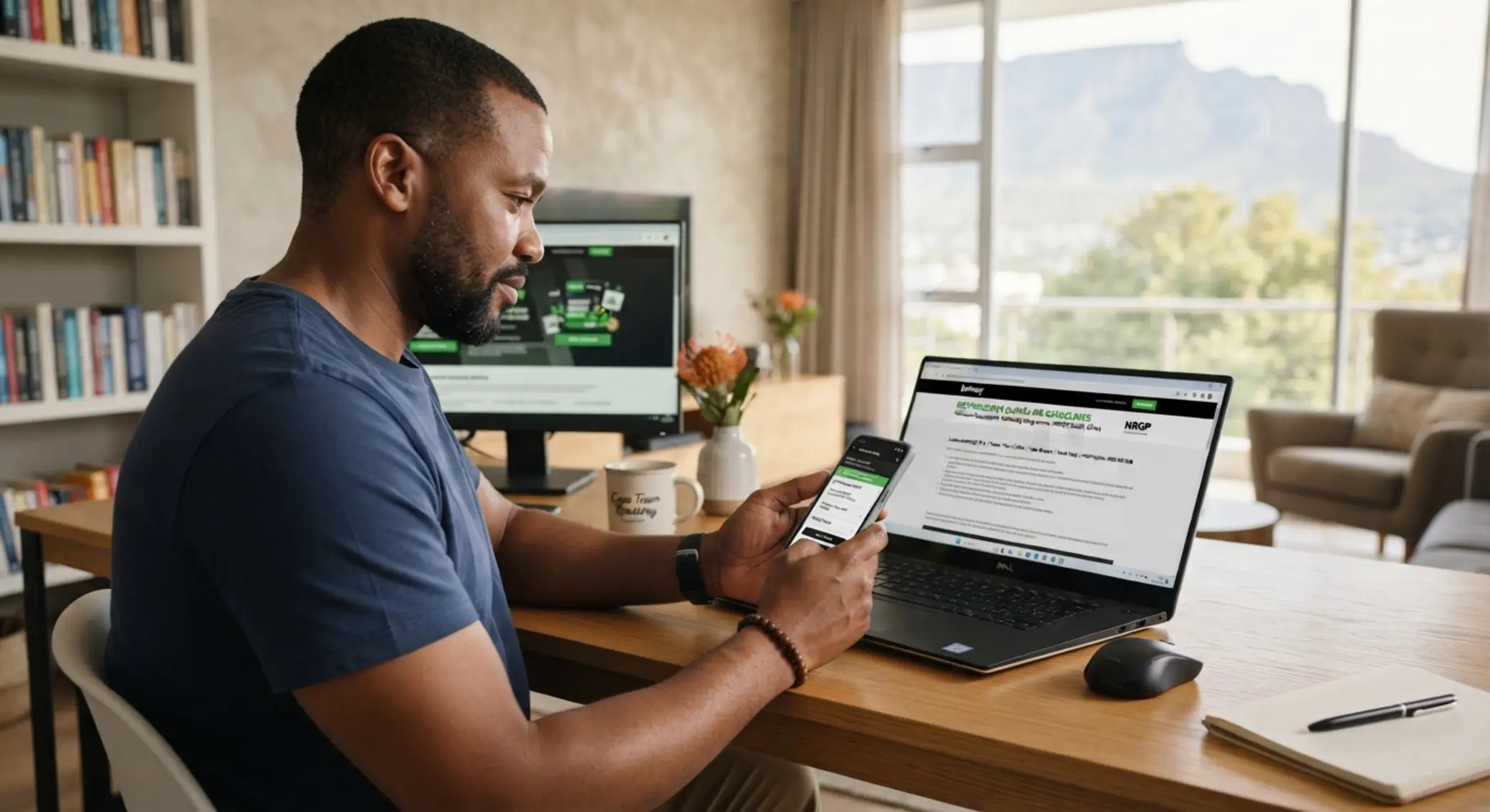Setting personal gaming limits Player reading responsible gaming rules and setting limits on screen